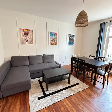 Soh Rent Appartement 4 Proche Gare Et Centre De Strasbourg Tv - Wifi Апартаменты Страсбург
